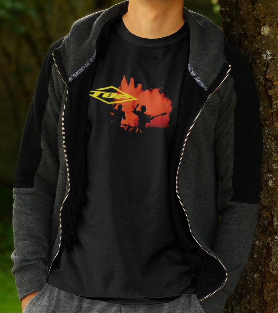 Twenty One Pilots Top Logo Red Splash T-Shirt
