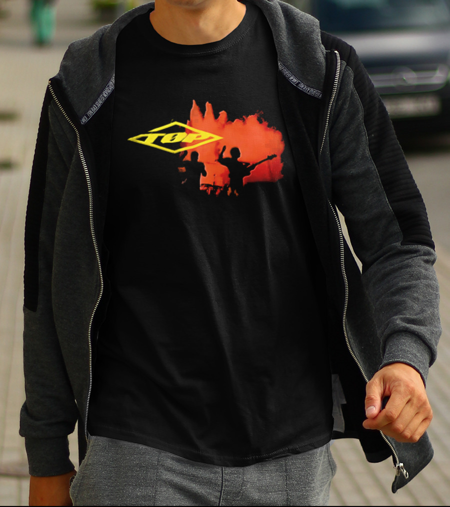Twenty One Pilots Top Logo Red Splash T-Shirt