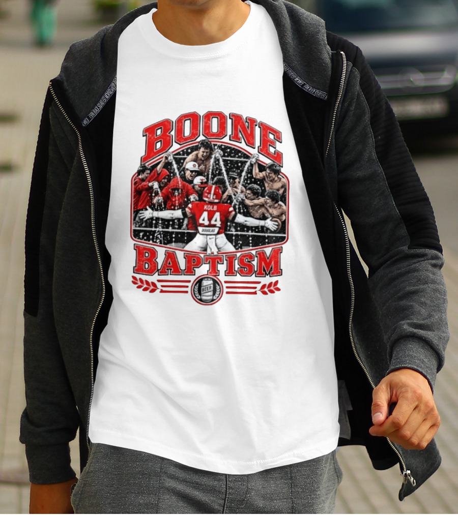 Oklahoma State Cowboys Boone Baptism Kolb 44 Football Celebration Team Spirit T-Shirt