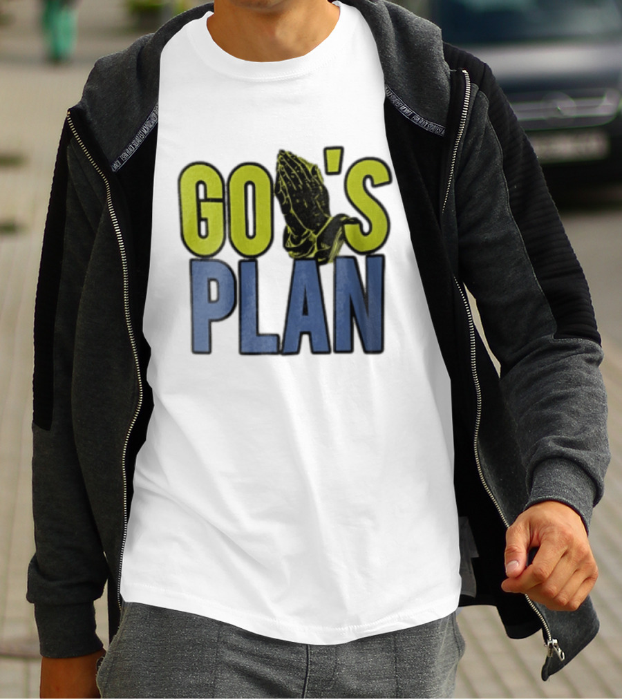 GO'S PLAN Praying Hands T-Shirt