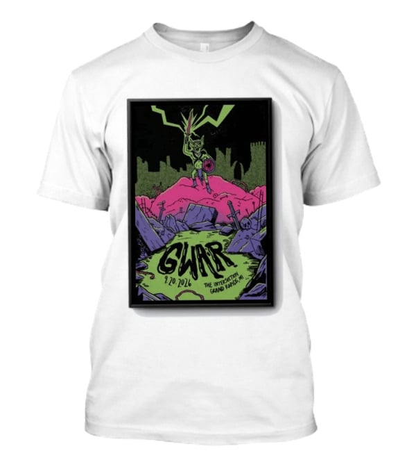 Gwar 9 20 2026 The Intersection Grand Rapids MI T-Shirt