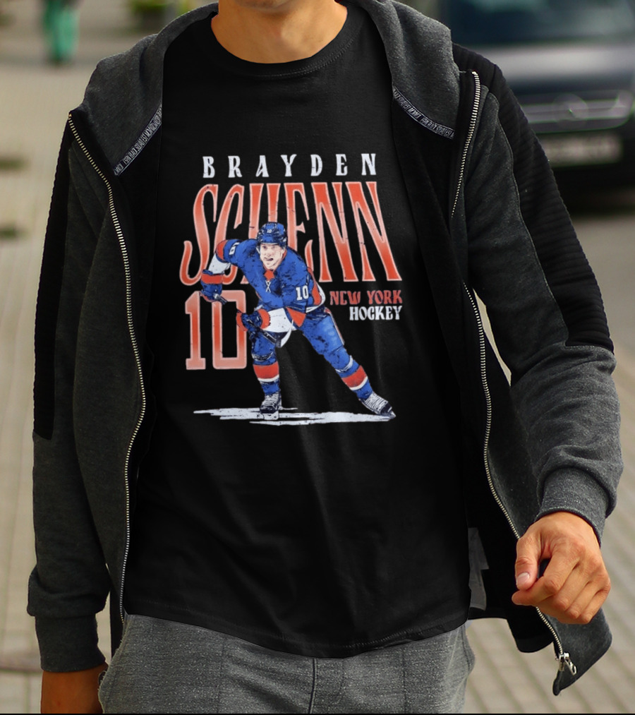 Brayden Schenn 10 New York Hockey Player Fan Gear T-Shirt