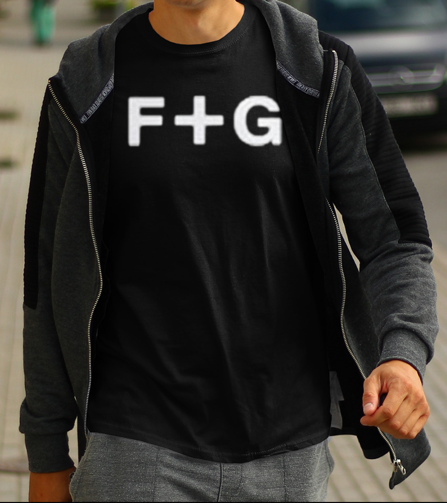 Bronze Avery F+G White T-Shirt