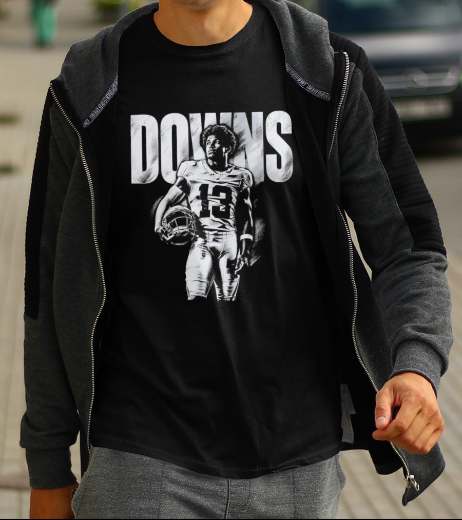 Downs No 13 Dallas Cowboys Football T-Shirt