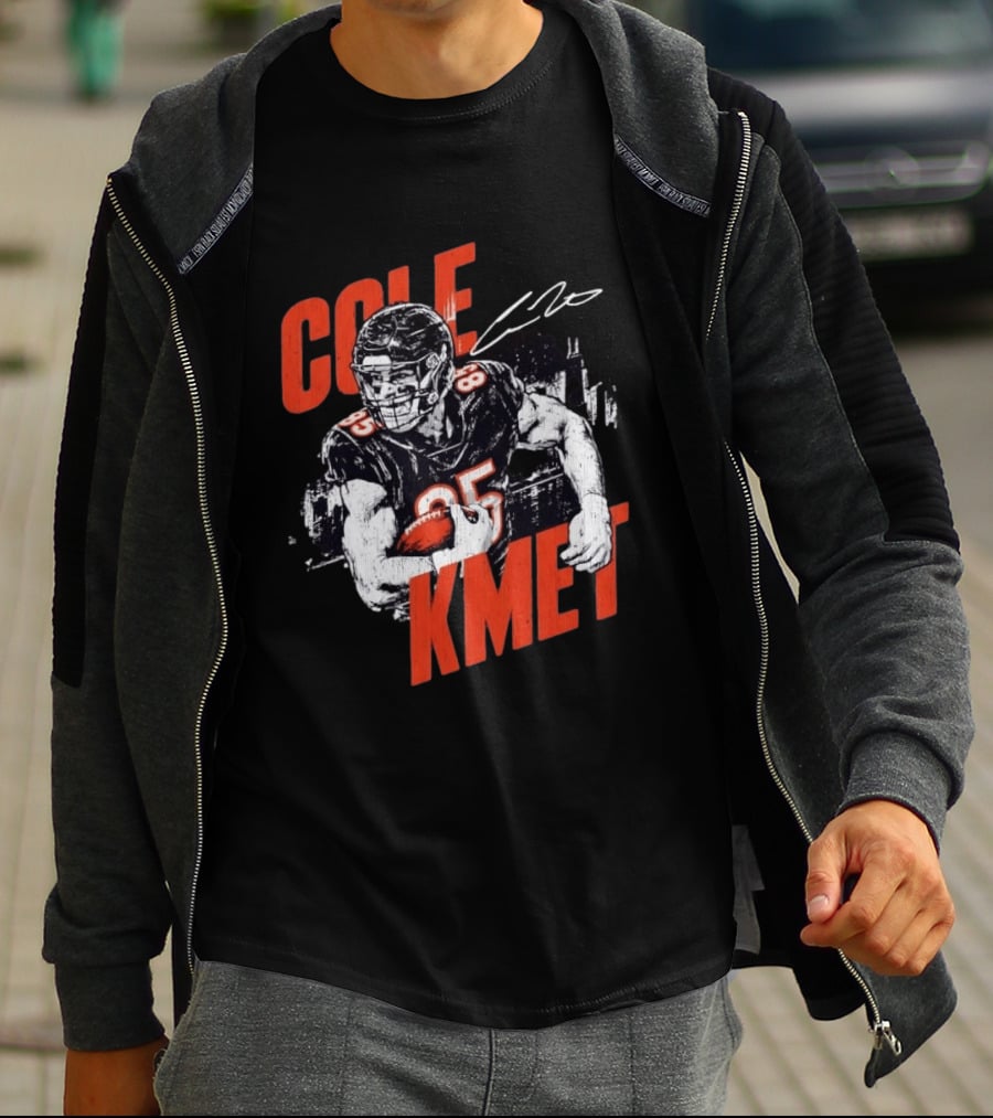 Cole Kmet Chicago Bears Football Iconic Number 85 Sports T-Shirt