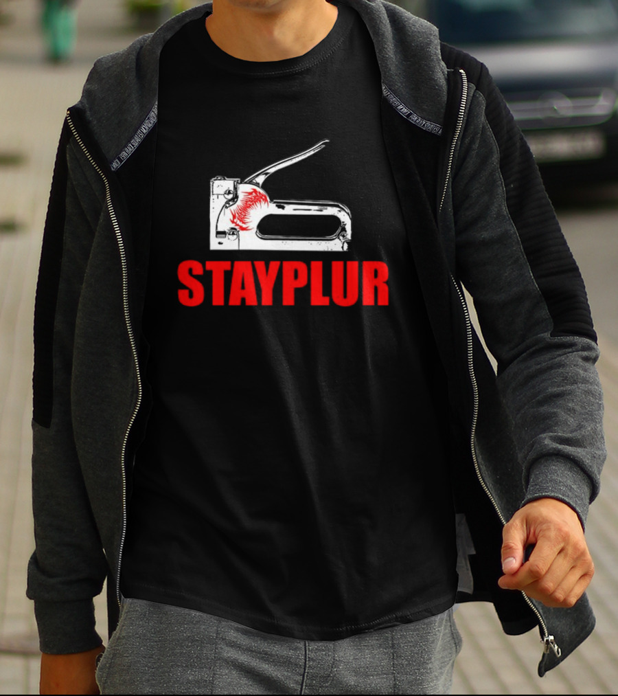 Firehouse666 Stayplur Stapler T-Shirt