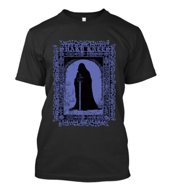 Shaky Knees Festival Store Reaper Lineup Arched Medieval Frame T-Shirt