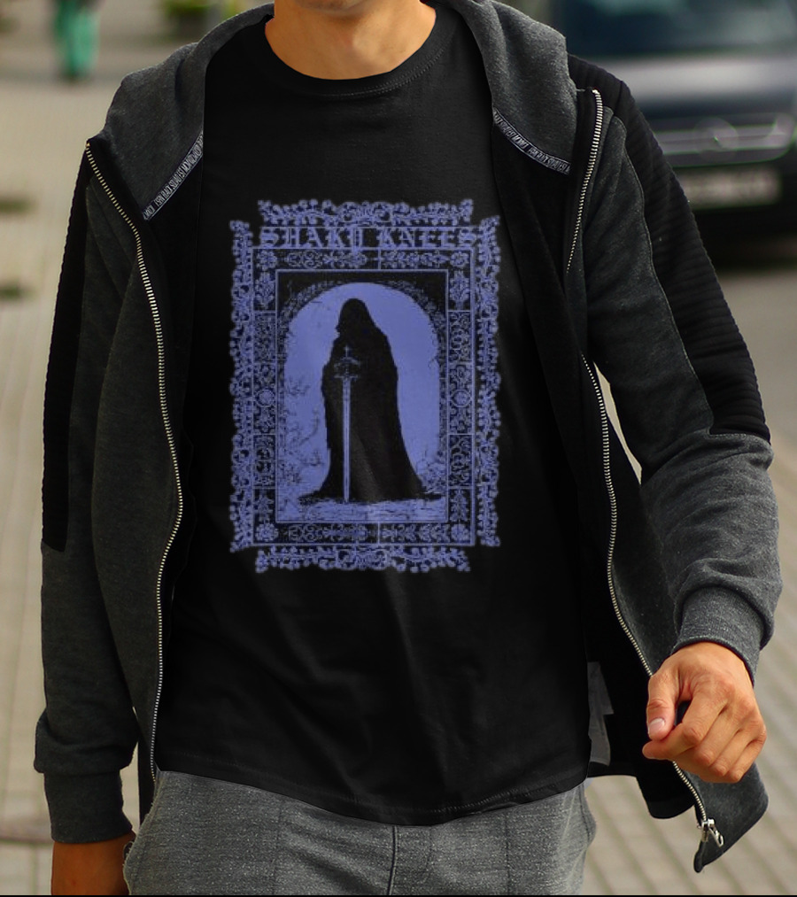 Shaky Knees Festival Store Reaper Lineup Arched Medieval Frame T-Shirt