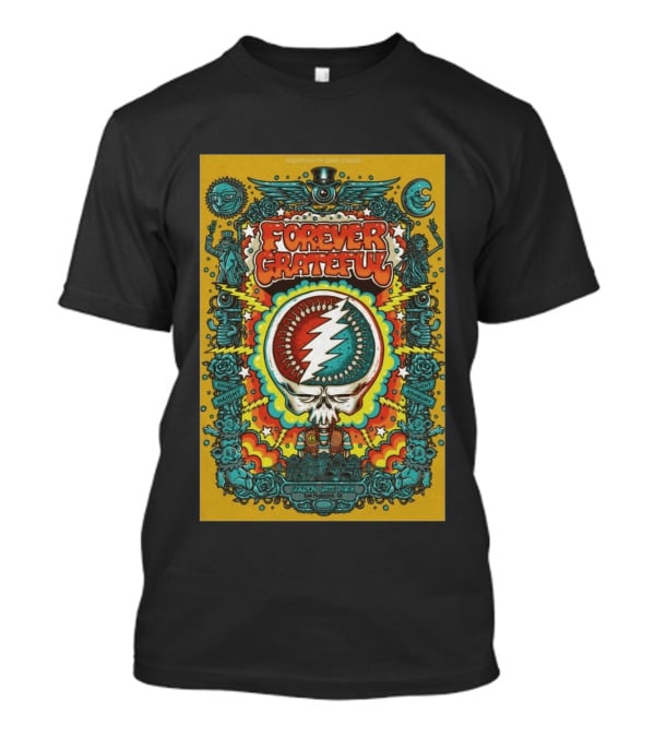 Forever Grateful Golden Gate Park Haight Ashbury San Francisco 2026 T-Shirt