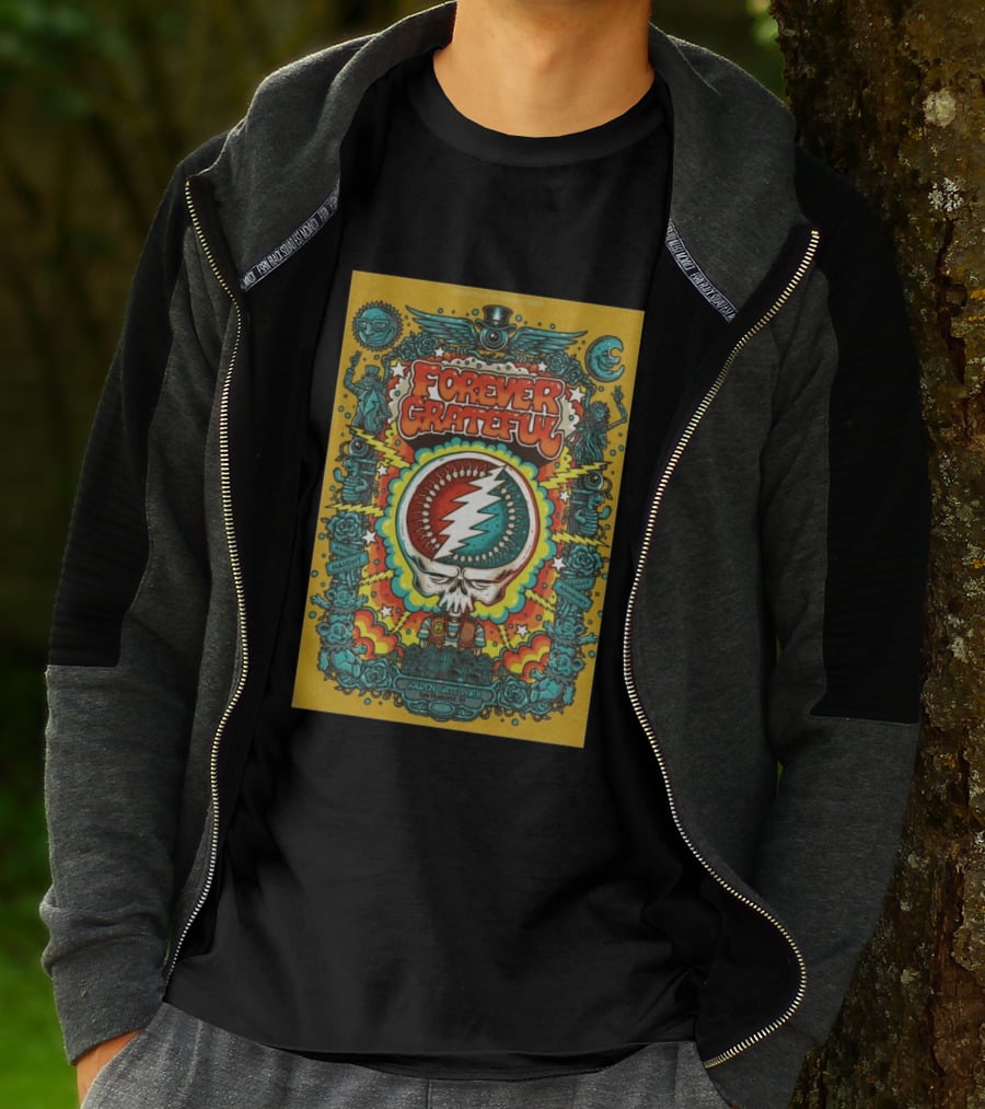 Forever Grateful Golden Gate Park Haight Ashbury San Francisco 2026 T-Shirt