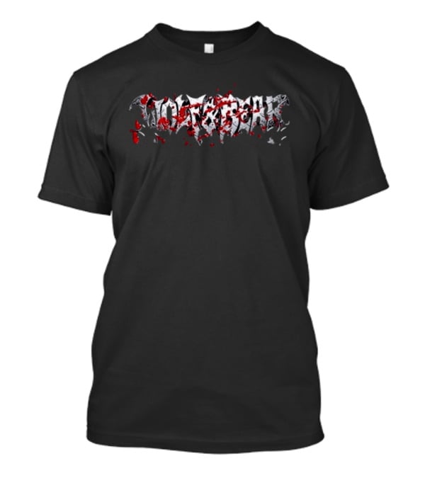 Wolfbear Steel Blood Splatter T-Shirt