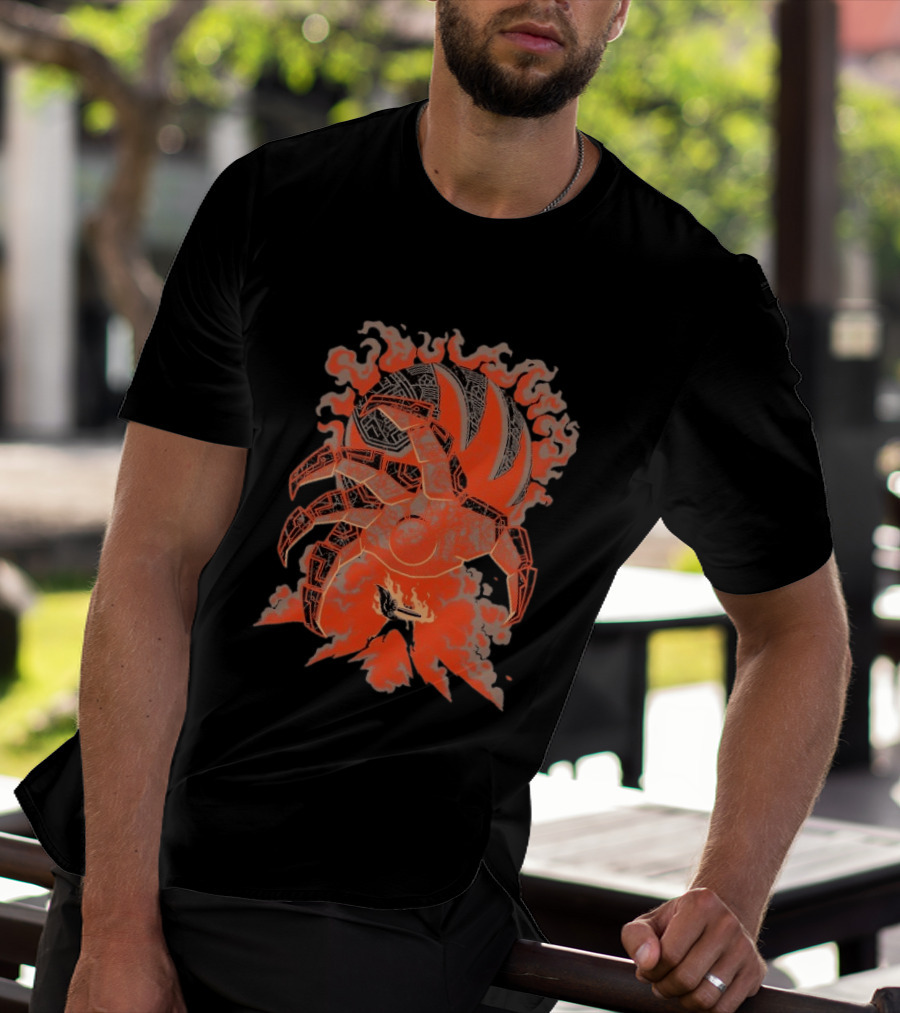 Okami Everlasting Darkness Fire Spirit And Flames T-Shirt
