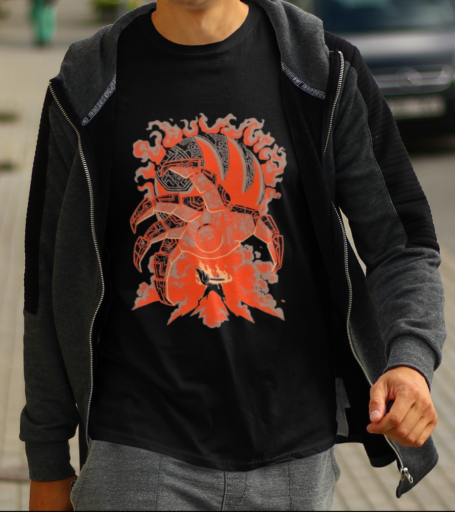 Okami Everlasting Darkness Fire Spirit And Flames T-Shirt