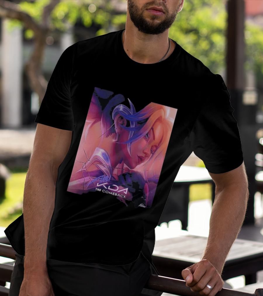 Akali KDA The Comeback Arcane League Of Legends Nikkotari T-Shirt
