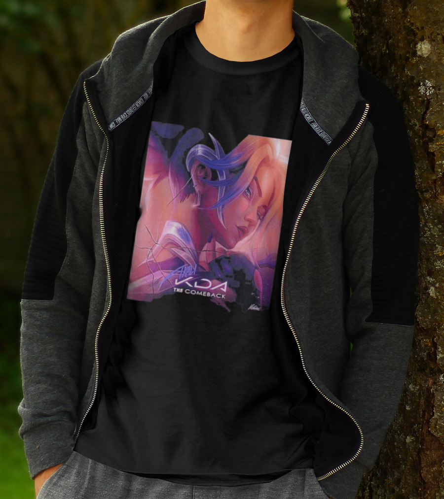 Akali KDA The Comeback Arcane League Of Legends Nikkotari T-Shirt