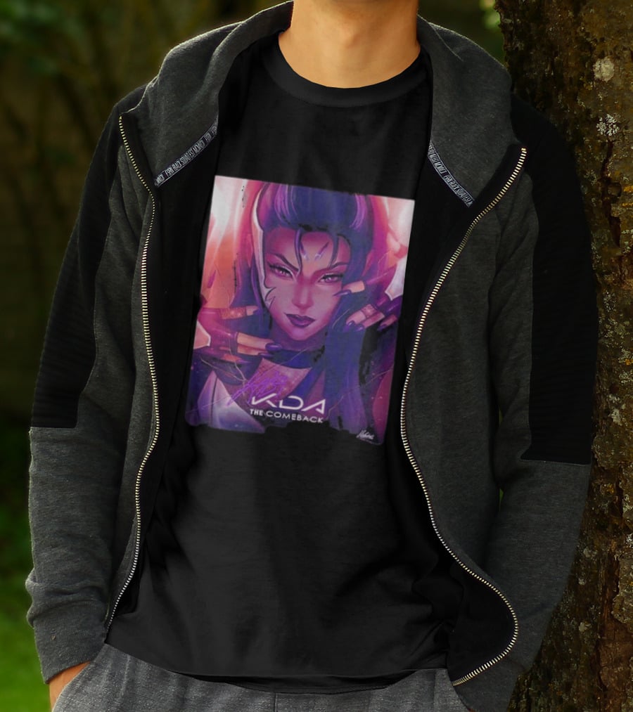 Kaisa KDA The Comeback Arcane League Of Legends By Nikkotari T-Shirt