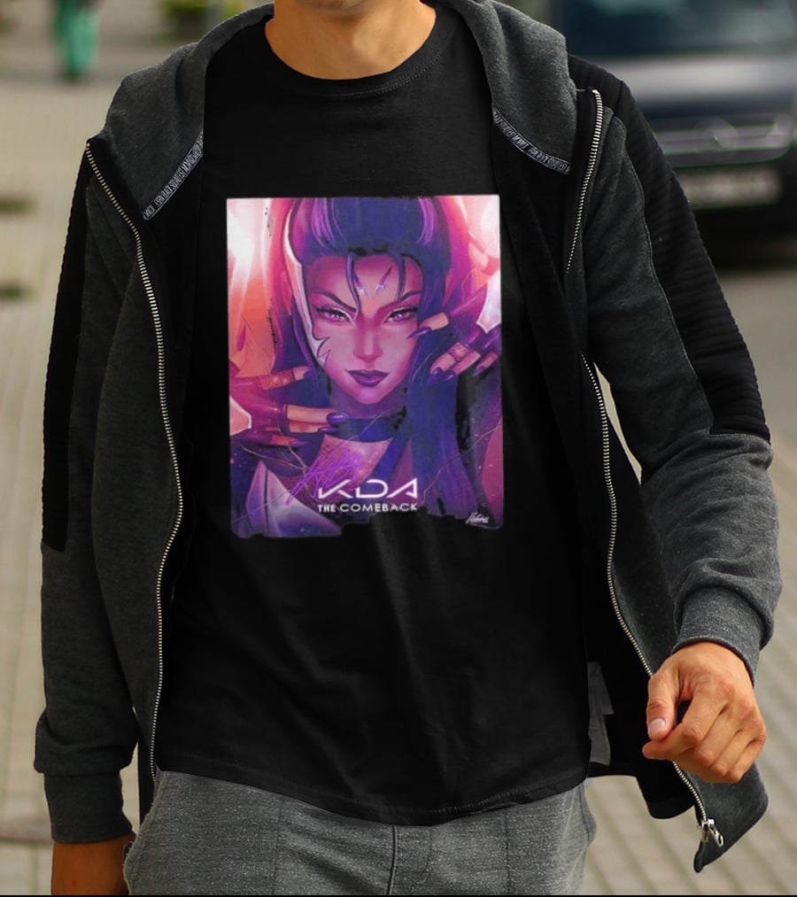 Kaisa KDA The Comeback Arcane League Of Legends By Nikkotari T-Shirt