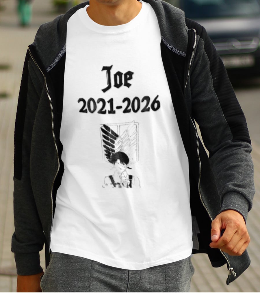 Attack On Titan Joe Wings Shield 2021 2026 T-Shirt