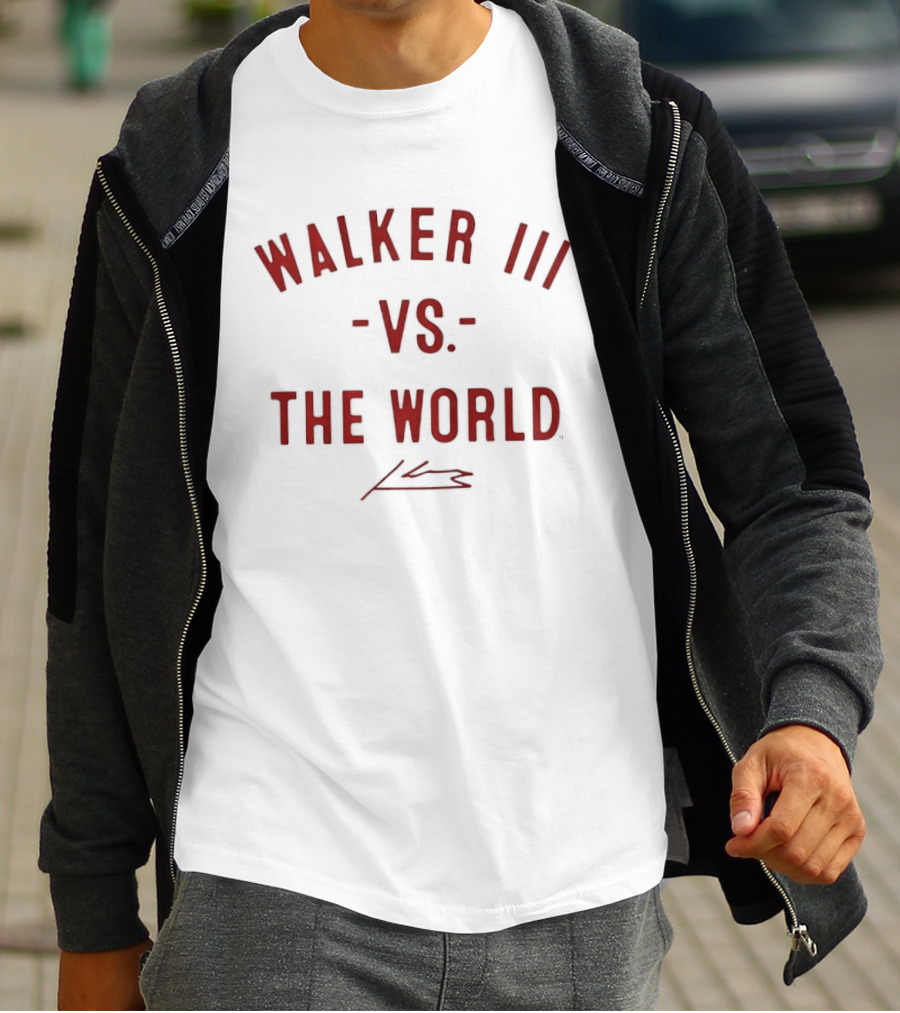 Walker III Vs The World Kansas City Chiefs T-Shirt
