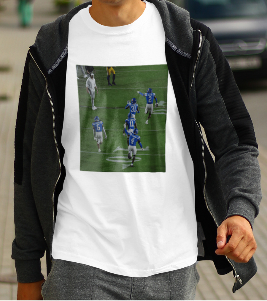 Ole Miss Rebels Aguero Clardy Braxton K Thomas Perkins Football Team Action Scene T-Shirt