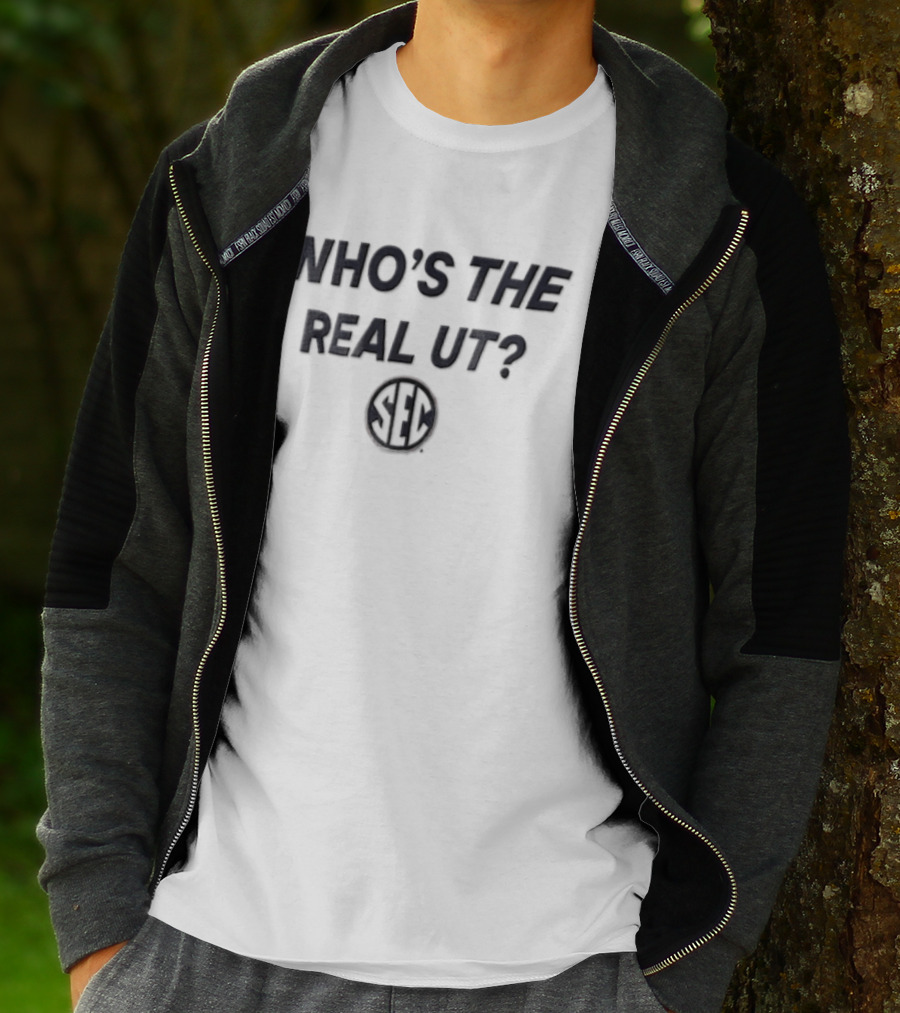 Who's The Real UT SEC Football Rivalry T-Shirt