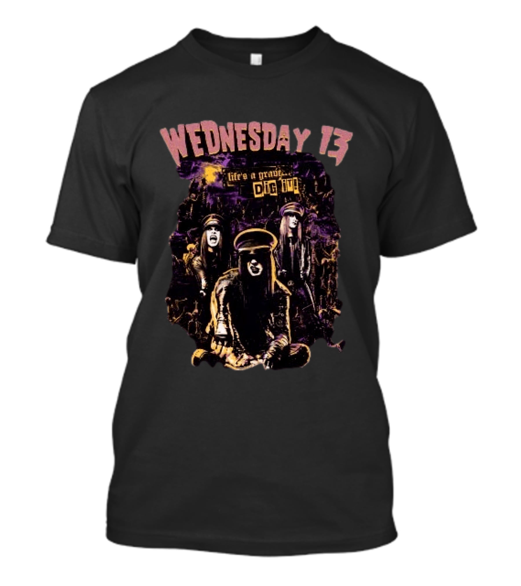Wednesday 13 Life's A Grave Dig It T-Shirt