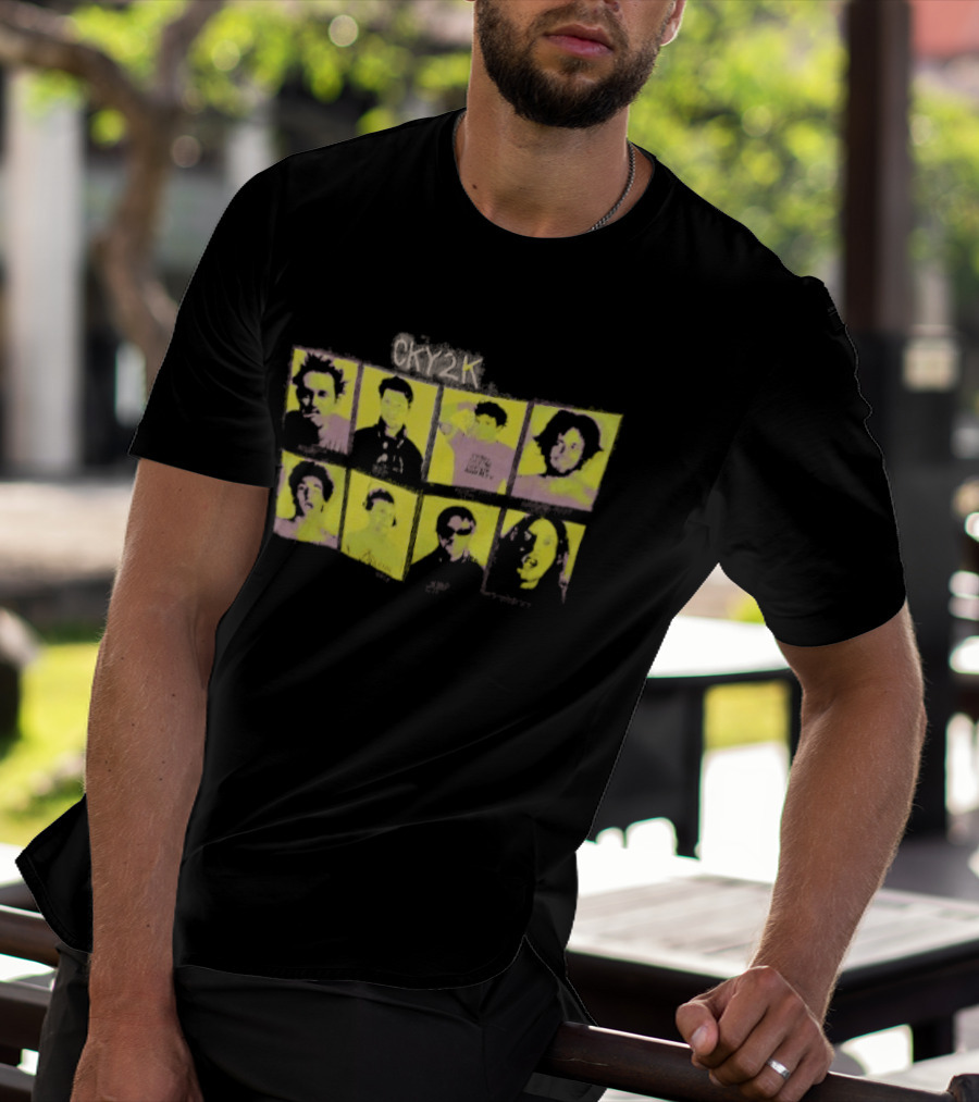 CKY 2K Cast Collage Faces And Names T-Shirt