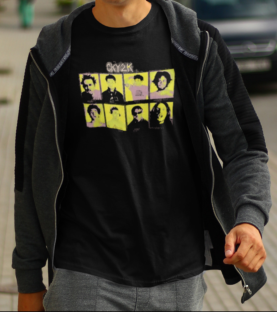 CKY 2K Cast Collage Faces And Names T-Shirt