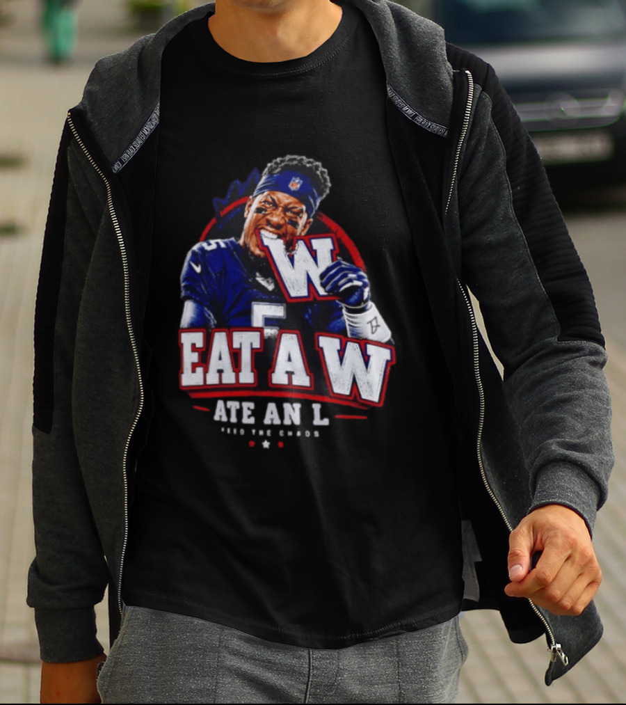 Jameis Winston Eat A W Ate An L Meme New York Giants T-Shirt