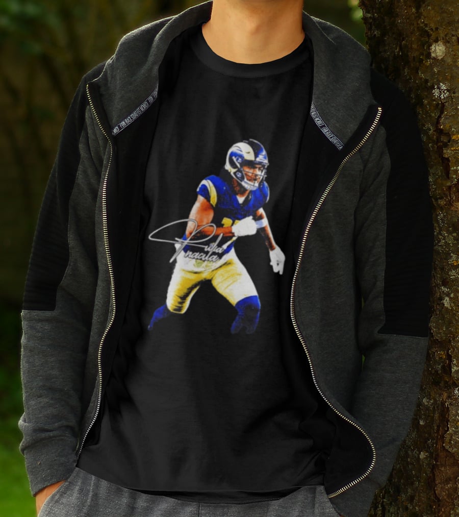 Puka Nacua Los Angeles Rams Player Signature NFL Football T-Shirt