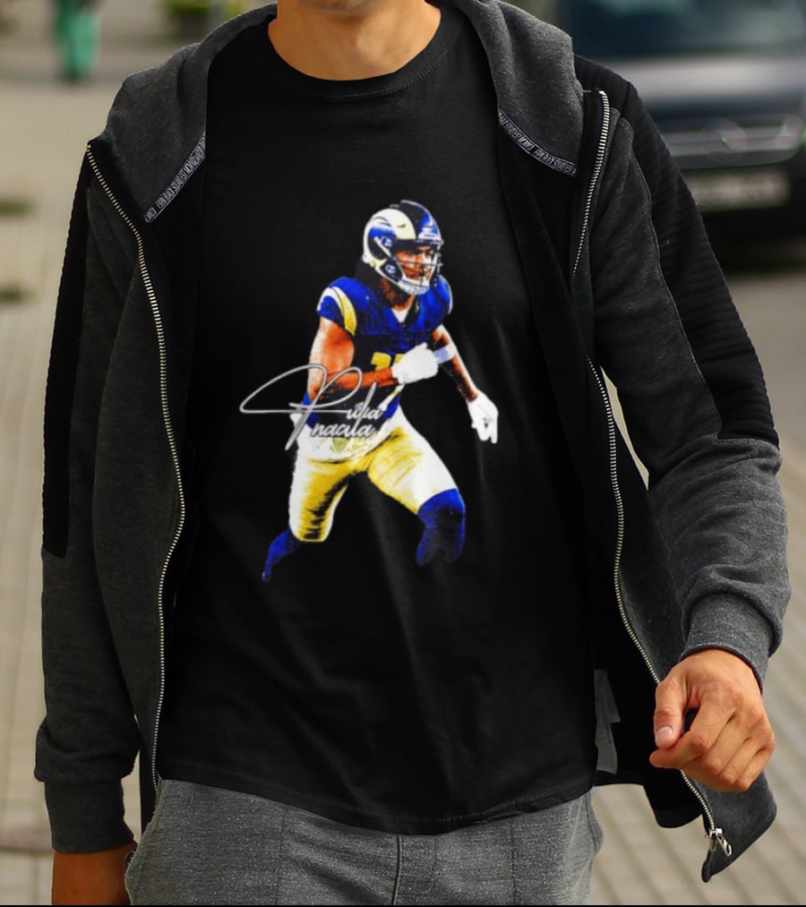 Puka Nacua Los Angeles Rams Player Signature NFL Football T-Shirt