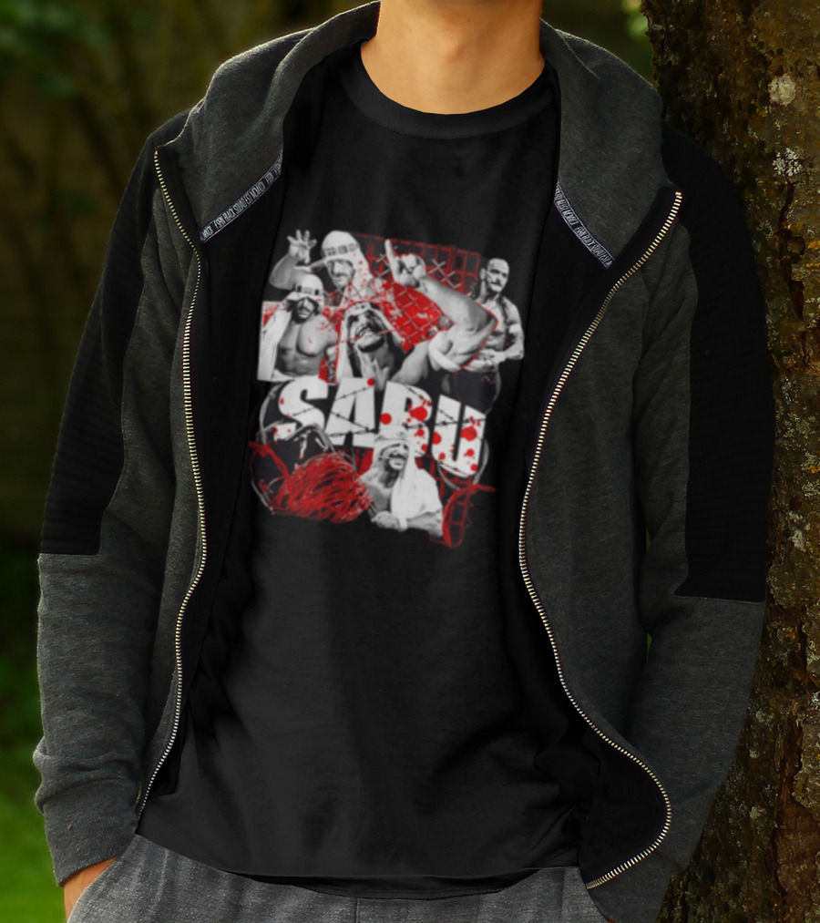 Sabu Homicidal Suicidal Genocidal Wrestling Legend T-Shirt
