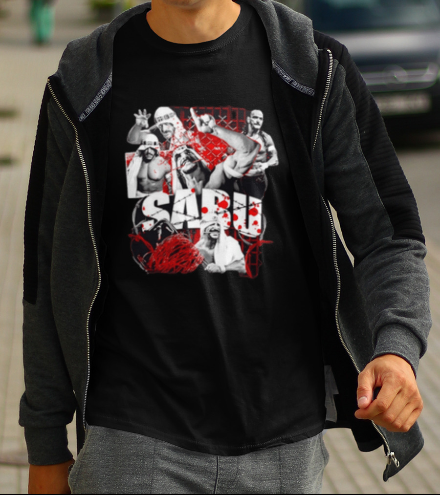 Sabu Homicidal Suicidal Genocidal Wrestling Legend T-Shirt