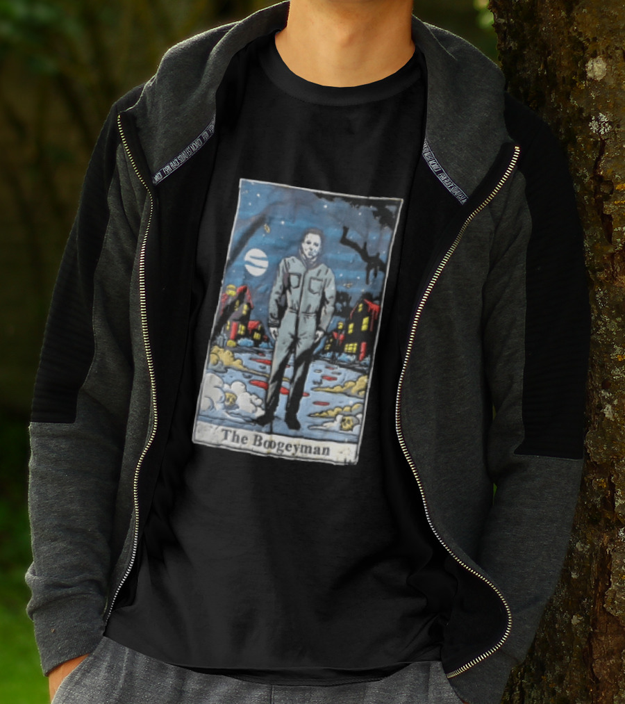The Boogeyman Michael Myers Halloween Night Scene T-Shirt