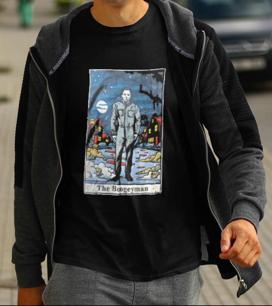 The Boogeyman Michael Myers Halloween Night Scene T-Shirt