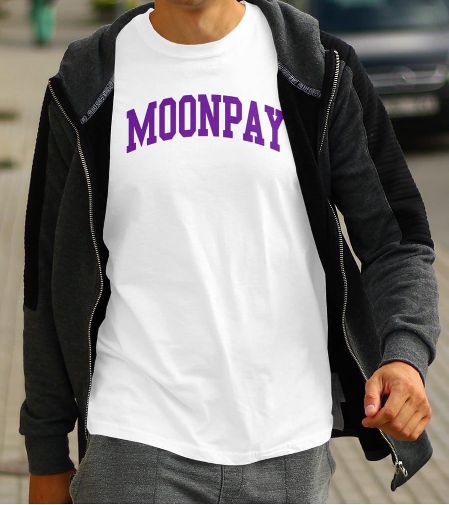 MoonPay Bold Purple Arch T-Shirt