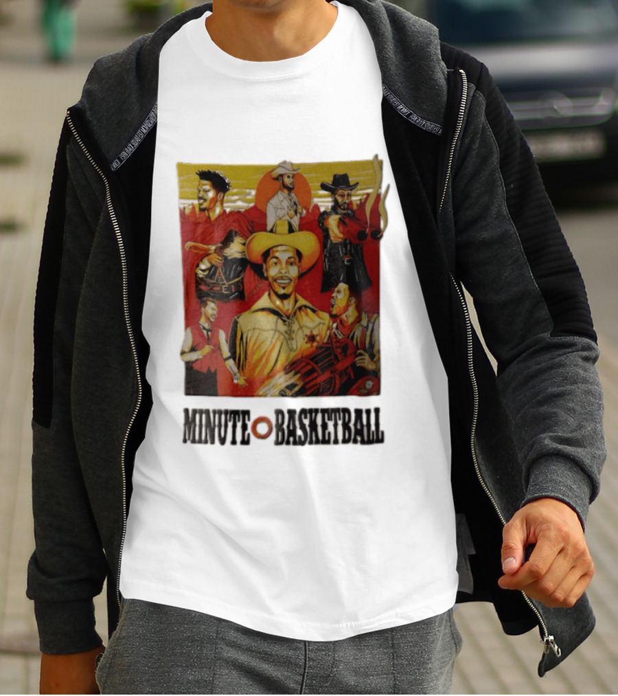 Minute Basketball Toronto Raptors Jimmy Butler Fred VanVleet Kyle Lowry Western Guns T-Shirt