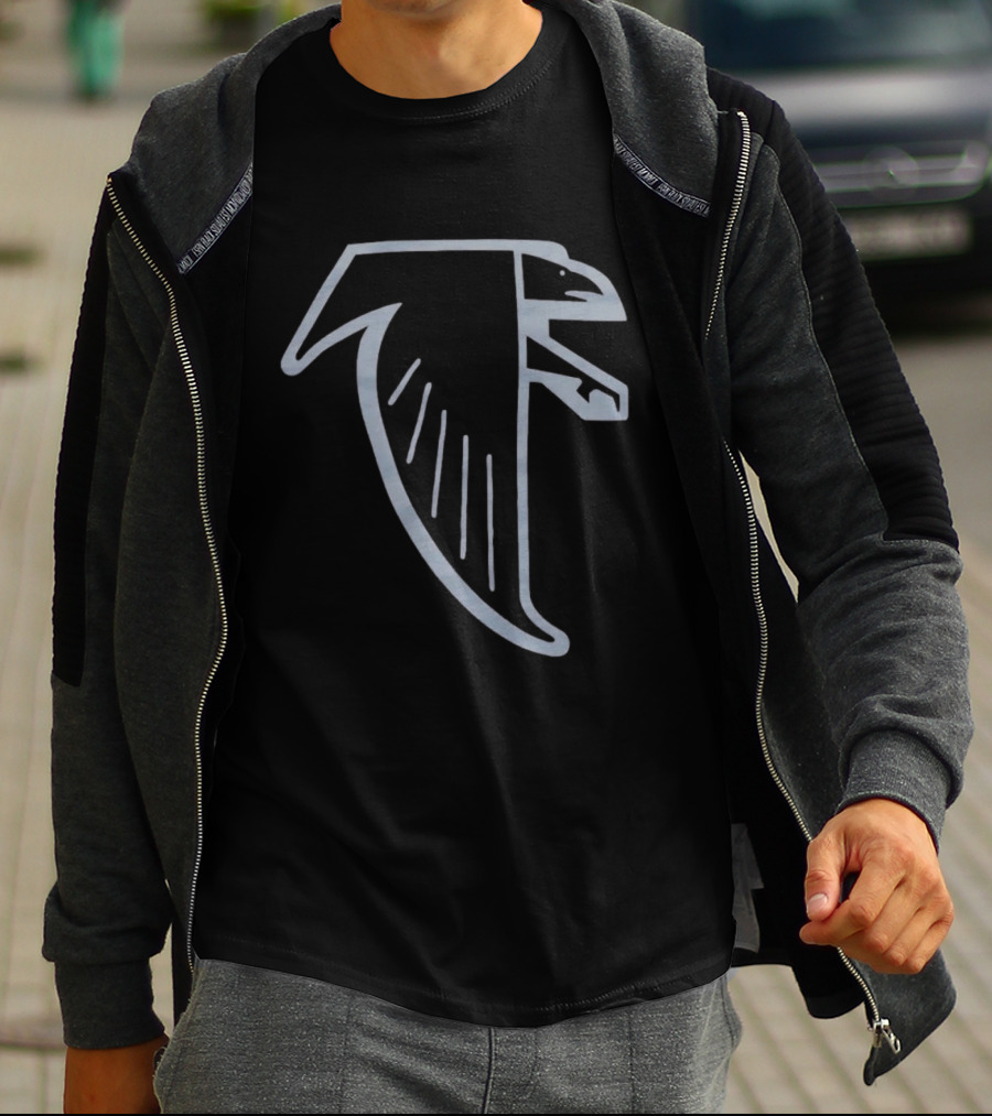 Atlanta Falcons '90 Blackout T-Shirt
