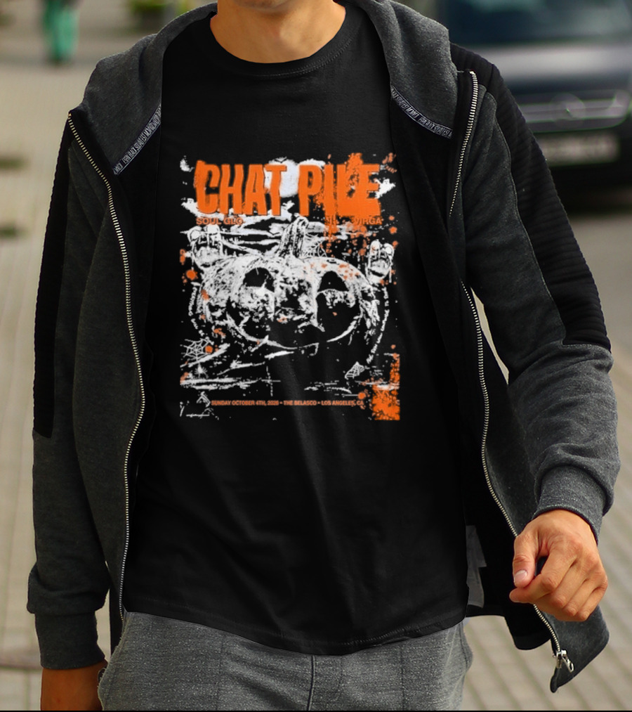 Chat Pile Event October 4 2026 The Belasco Los Angeles CA Sonic Gig T-Shirt