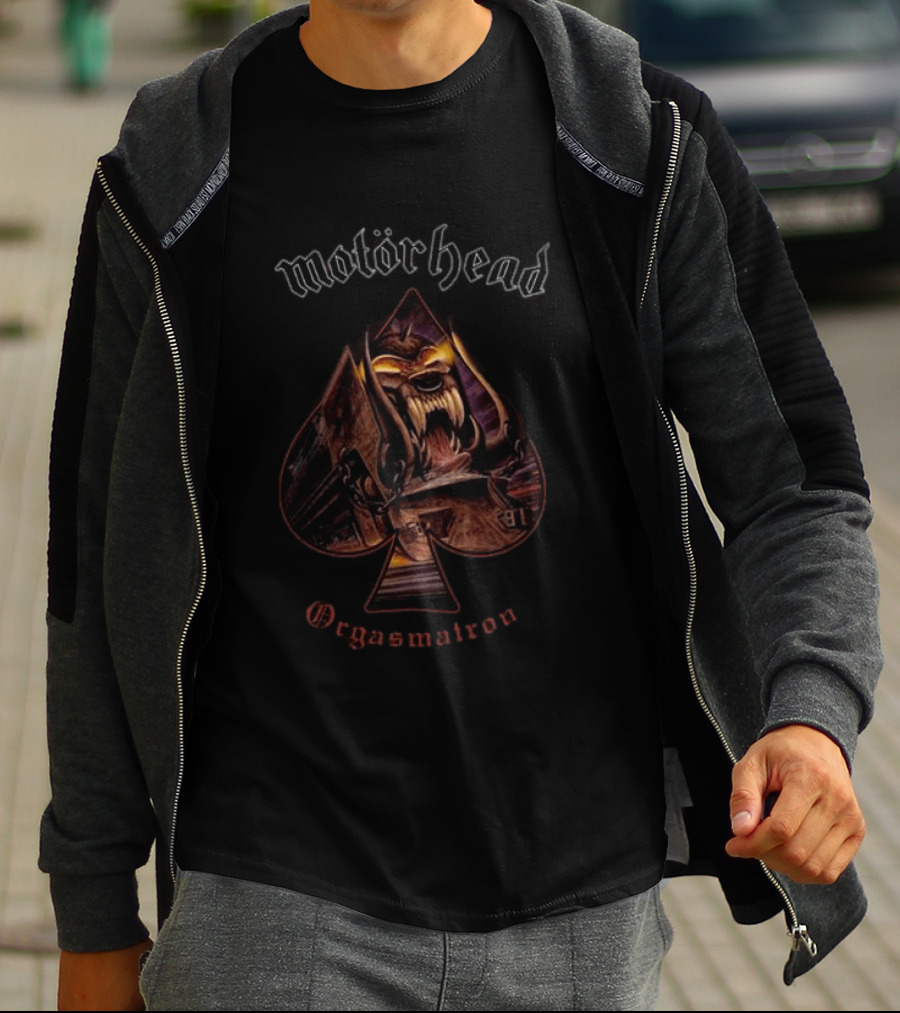 Motörhead Orgasmatron Ace Spade T-Shirt