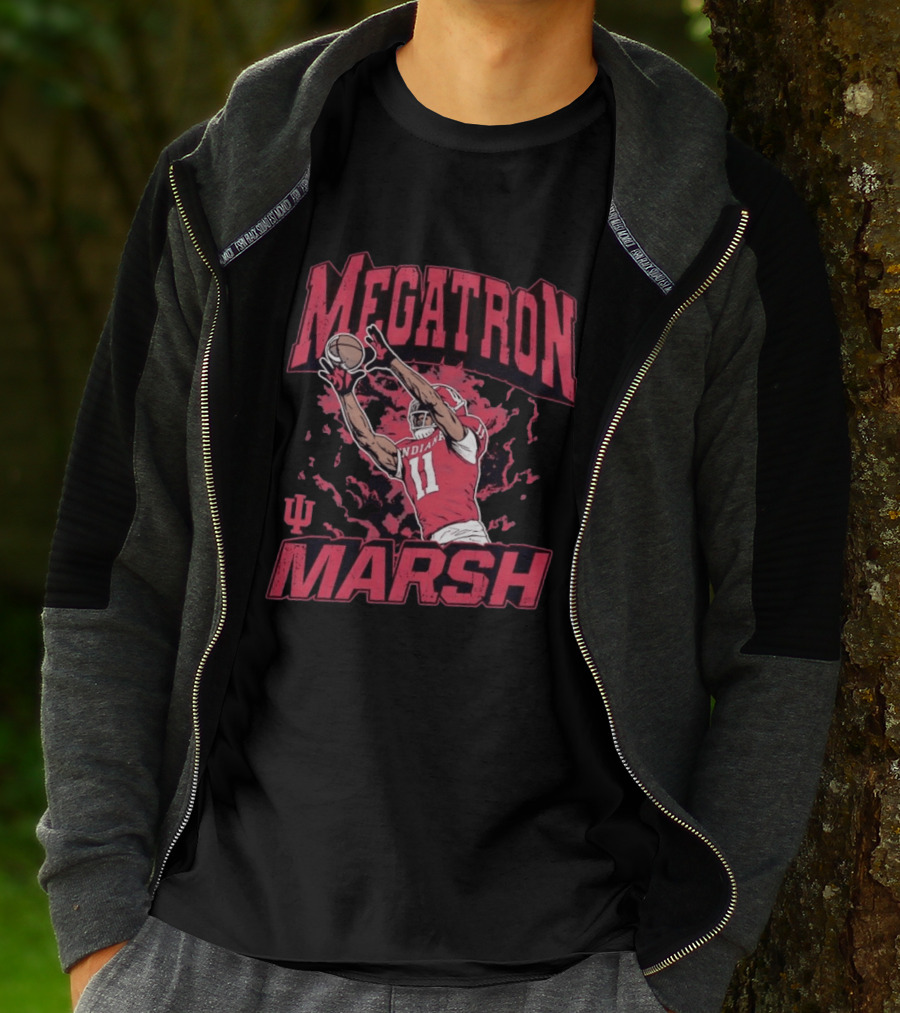 Megatron Marsh Indiana Hoosiers No 11 Football T-Shirt