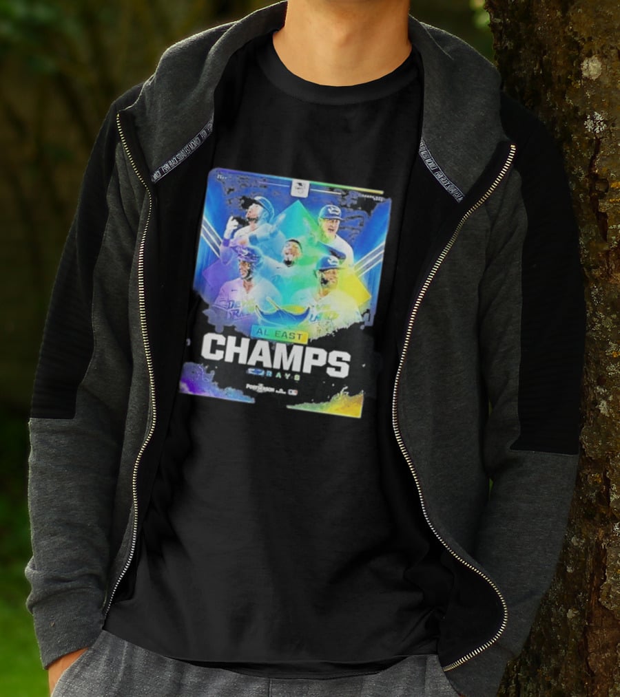 Postseason Al East Champs Rays Fifth Time Original Tampa Bay 2026 T-Shirt