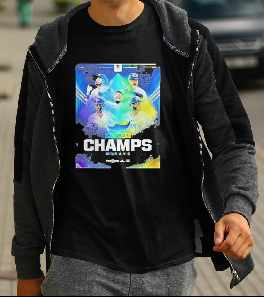 Postseason Al East Champs Rays Fifth Time Original Tampa Bay 2026 T-Shirt