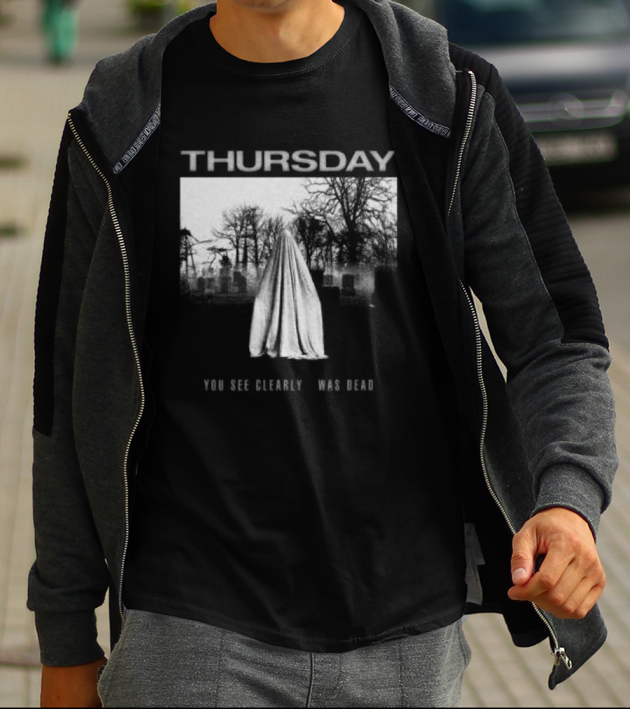 Thursday Store Common Graves New Jersey Emo Band 2002 T-Shirt