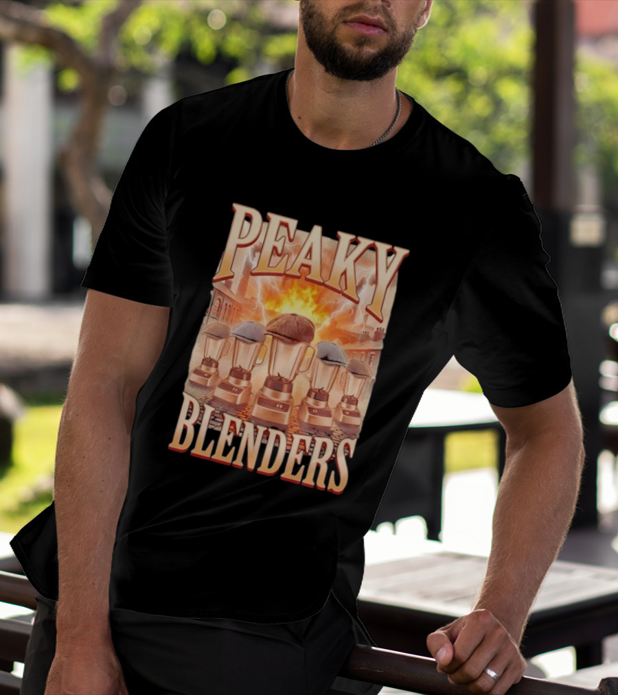 Peaky Blenders Kitchen Humor Blender Joke T-Shirt