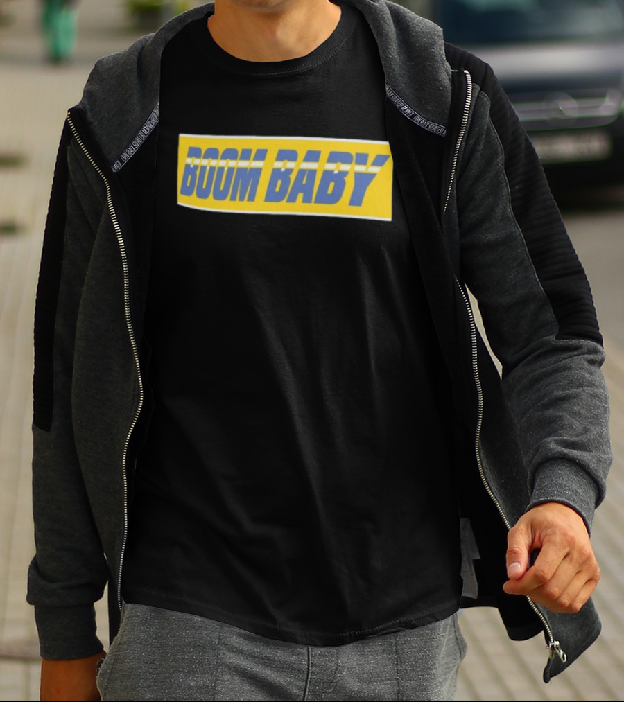 Reggie Miller Boom Baby Indiana Pacers Basketball Phrase T-Shirt