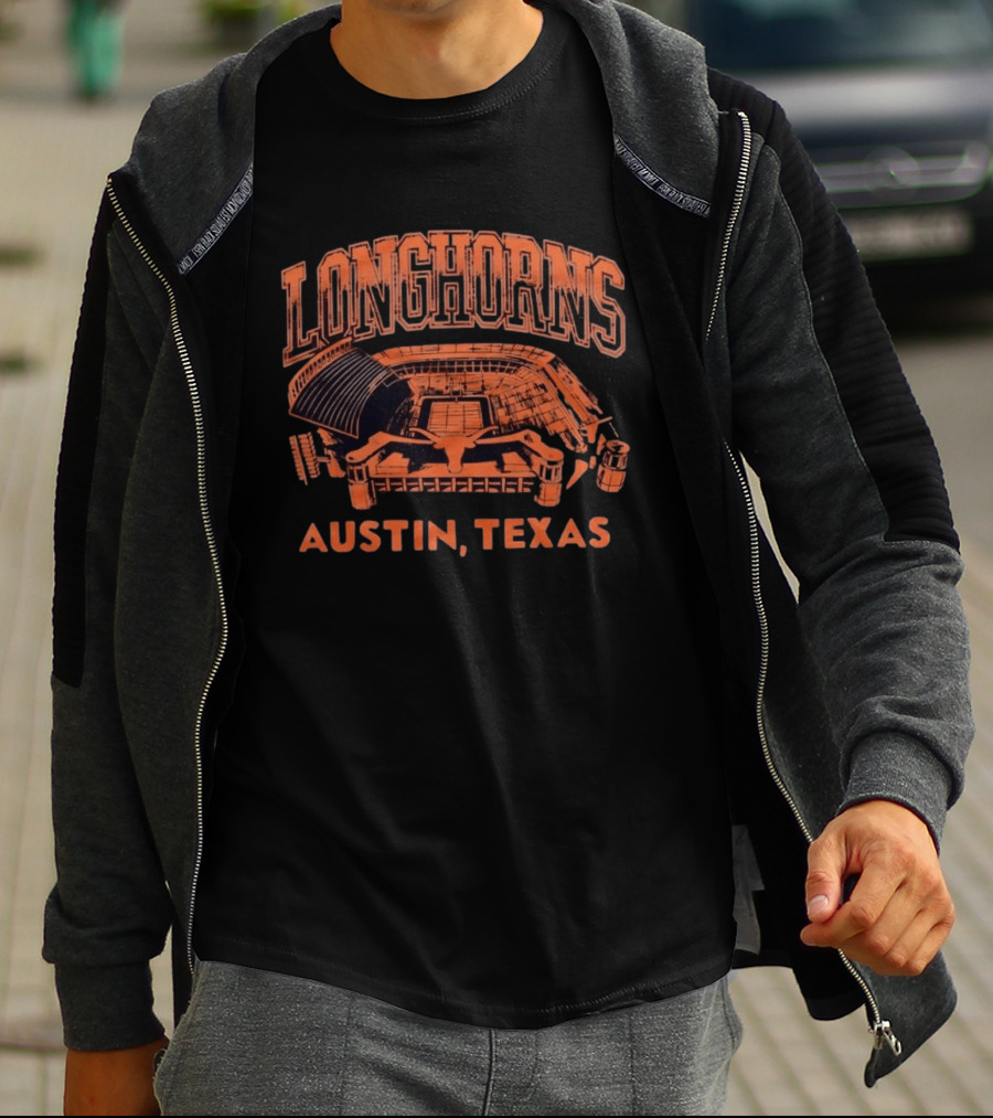 Longhorns Stadium Austin Texas T-Shirt