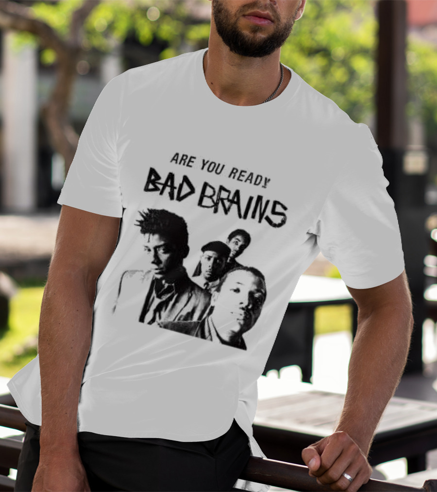 Bad Brains Are You Ready Punk Band T-Shirt