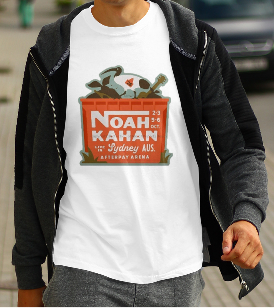 Noah Kahan Live In Sydney AUS Afterpay Arena October 2 3 5 6 2026 T-Shirt