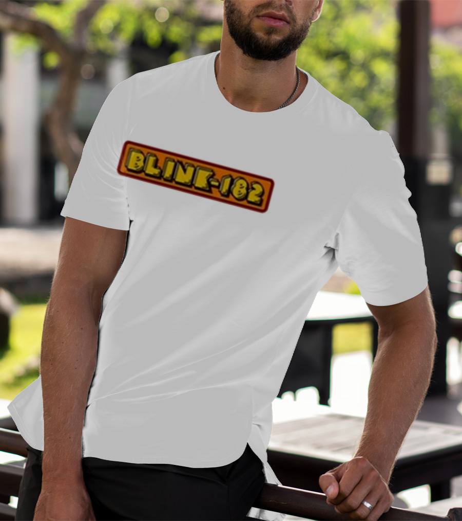 Pac Man Arcade Crossover With Blink 182 T-Shirt